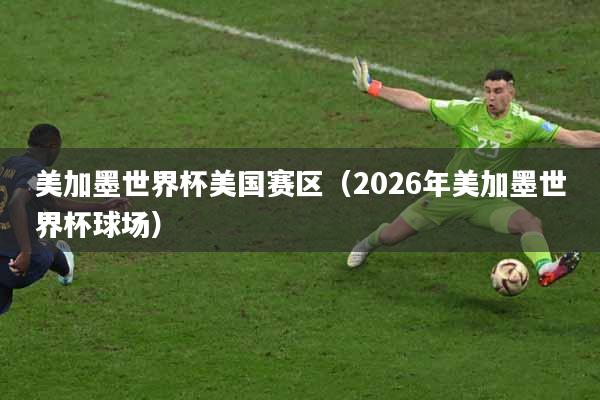 美加墨世界杯美国赛区（2026年美加墨世界杯球场）