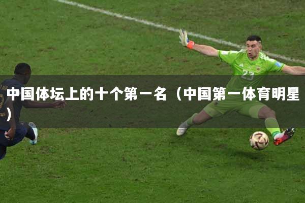 中国体坛上的十个第一名（中国第一体育明星）